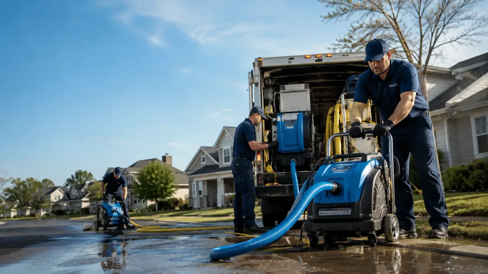 Flood Damage Cleanup in State Farm, VA